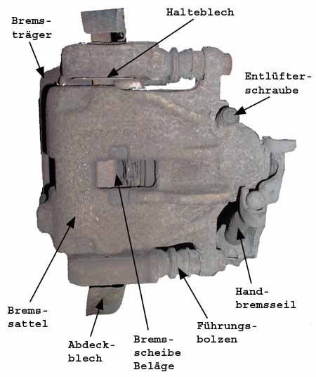 🛠️ Auto Rad lässt sich nicht drehen, Bremse hinten fest, Bremssattel  instandsetzen