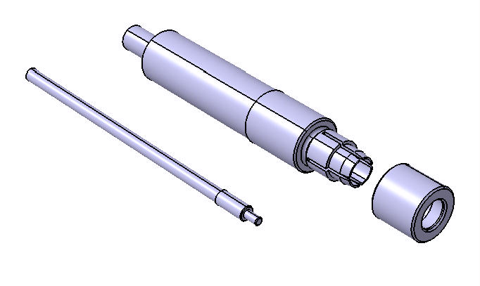 Adapter zerlegt